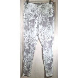 Zella Womens Large Leggings Marble‎ Muted Pastels Yoga Gym Workout
